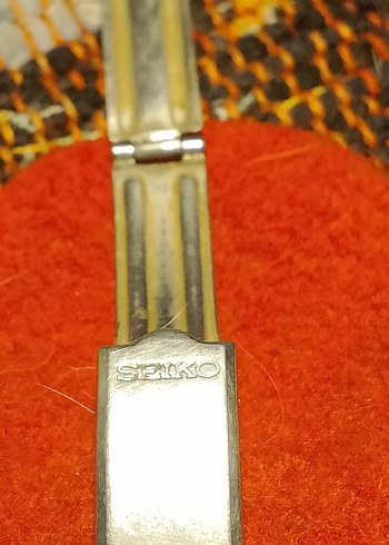 Dönem ürünü koleksiyonluk Seiko bayan Çelik saat kordonu
