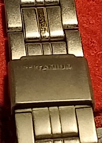 Erkek Vintage Titanyum Saat Kayışı - Görsel 3