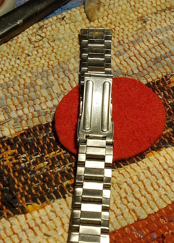 Erkek Vintage Titanyum Saat Kayışı - Görsel 5