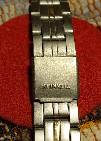 Erkek Vintage Titanyum Saat Kayışı - Görsel 8