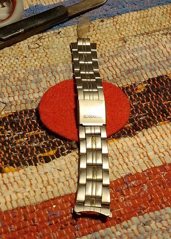 Erkek Vintage Titanyum Saat Kayışı - Görsel 4