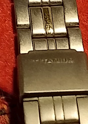 Erkek Vintage Titanyum Saat Kayışı - Görsel 11