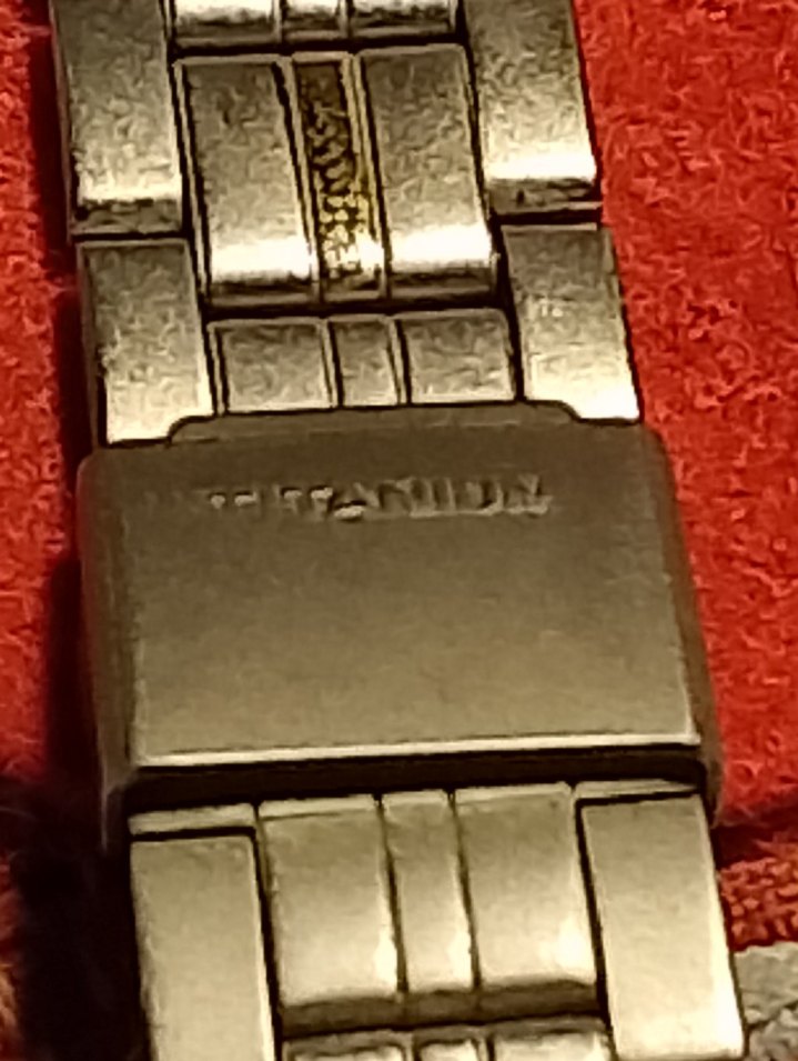 Erkek Vintage Titanyum Saat Kayışı - Görsel 3