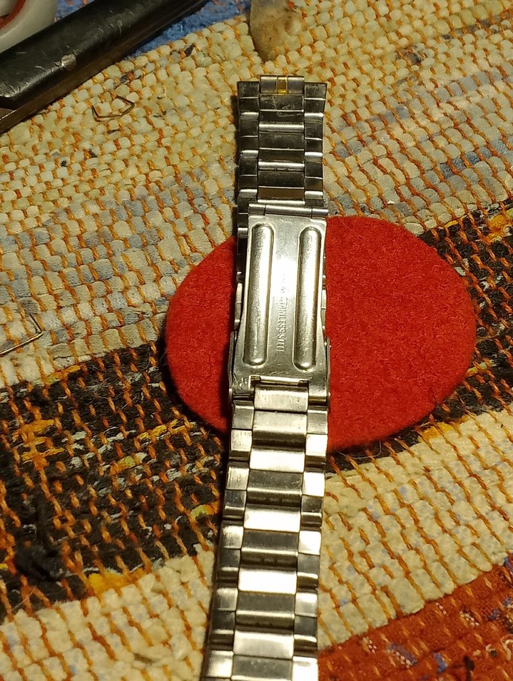 Erkek Vintage Titanyum Saat Kayışı - Görsel 5