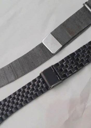 2 adet az kullanılmış çelik saat kordonu 450 TL - Görsel 3