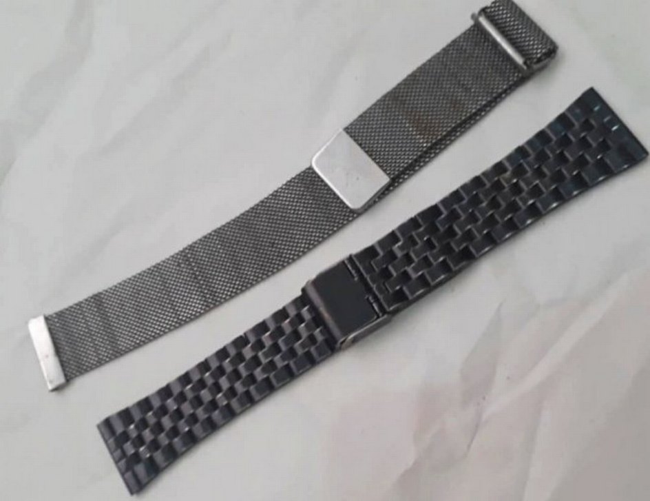 2 adet az kullanılmış çelik saat kordonu 450 TL - Görsel 3