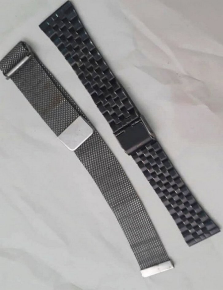 2 adet az kullanılmış çelik saat kordonu 450 TL - Görsel 2