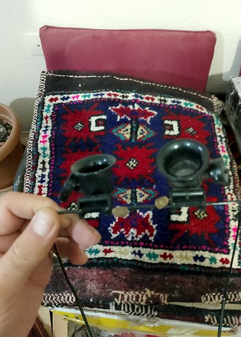 Dönem ürünü koleksiyonluk gözlük dürbün - Görsel 10