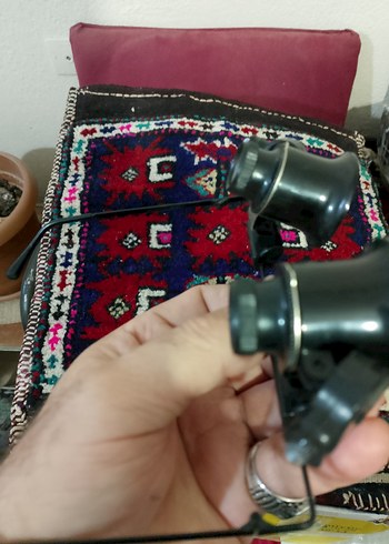 Dönem ürünü koleksiyonluk gözlük dürbün - Görsel 6