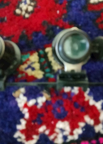 Dönem ürünü koleksiyonluk gözlük dürbün - Görsel 20