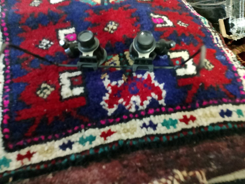 Dönem ürünü koleksiyonluk gözlük dürbün - Görsel 5