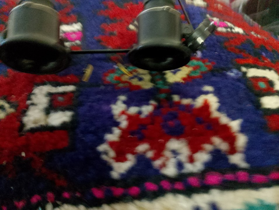 Dönem ürünü koleksiyonluk gözlük dürbün - Görsel 2