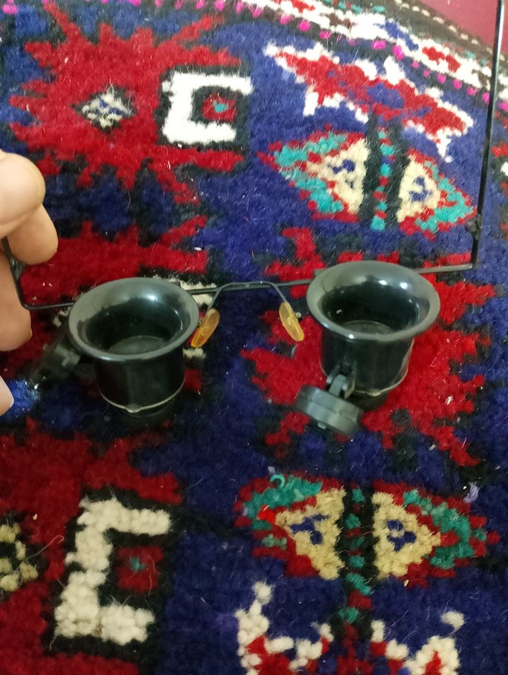 Dönem ürünü koleksiyonluk gözlük dürbün - Görsel 4