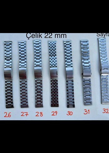 Çok Renkli Erkek Saat Kordonu - Görsel 2