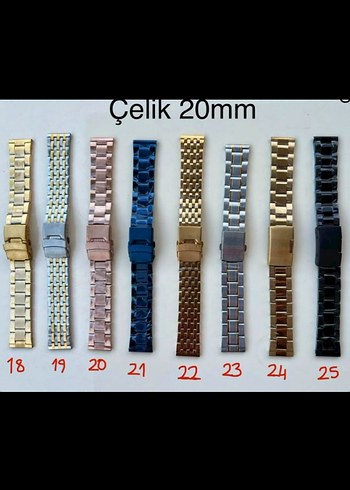 Çok Renkli Erkek Saat Kordonu - Görsel 6