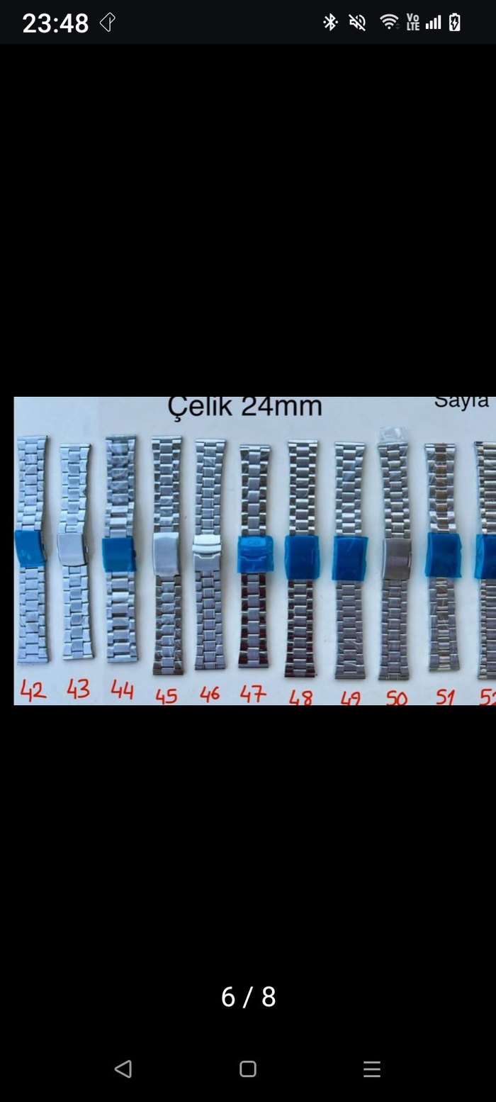 Çok Renkli Erkek Saat Kordonu - Görsel 3
