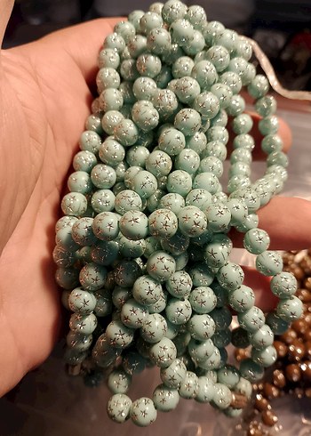  Beden Yeni Sıfır ürün 5 adet kaliteli sert plastik tespih 150 TL