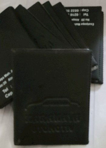 Yeni Sıfır ürün promosyon malzemesi ruhsat kabı - Görsel 6