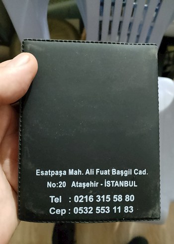 Gucci Yeni Sıfır ürün promosyon malzemesi ruhsat kabı