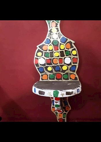Tamamen el işi el emeği göz nuru gaz lambası kaide kavukluk