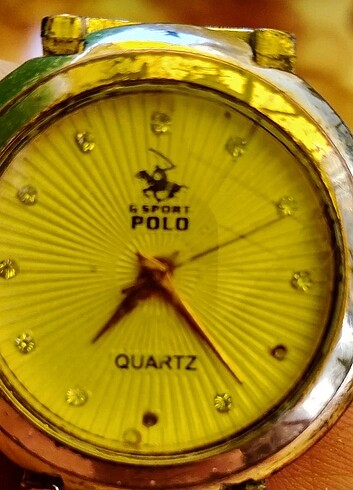 Golden Polo Dönem ürünü polo sarıçelik kordonu bayan kol saati 350 TL saatim