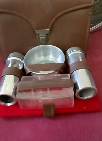 Eski dönem dönem ürünü koleksiyonluk Antika Seyahat Tıraş Takımı - Görsel 13