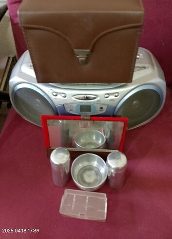 Eski dönem dönem ürünü koleksiyonluk Antika Seyahat Tıraş Takımı - Görsel 18