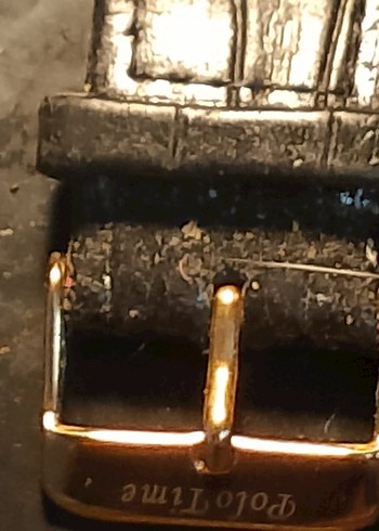 Pola Time markalı Damlalı mühürlü tek taraflı deri kordon - Görsel 9