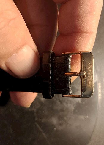 Pola Time markalı Damlalı mühürlü tek taraflı deri kordon - Görsel 8