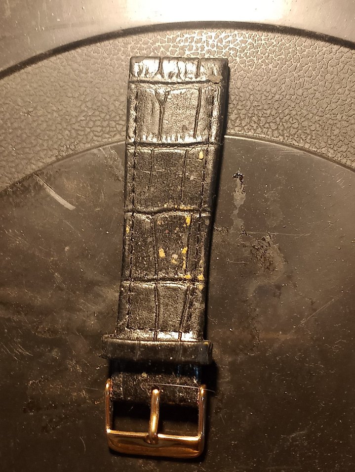 Pola Time markalı Damlalı mühürlü tek taraflı deri kordon - Görsel 3