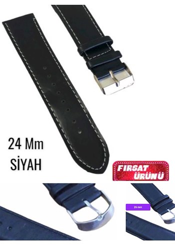 20 22 24 26 mm deri saat kordonu çeşitleri 180 TL - Görsel 2
