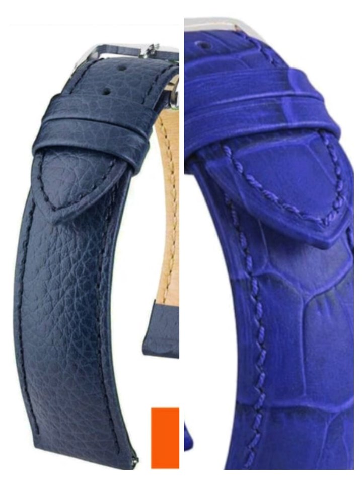 Erkek Deri Saat Kayışları - Çok Renkli - Görsel 2