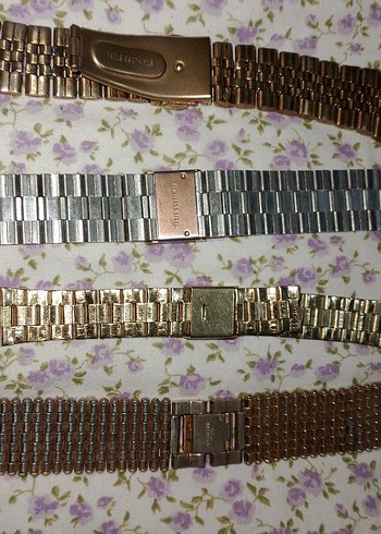 Erkek Vintage Altın Saat Kordonlarıdönem koleksiyonluk - Görsel 2