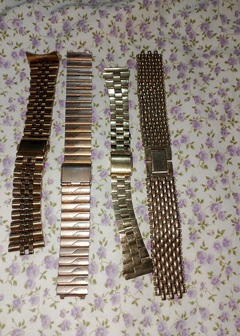 Erkek Vintage Altın Saat Kordonlarıdönem koleksiyonluk - Görsel 10