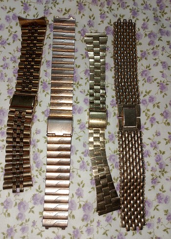 Erkek Vintage Altın Saat Kordonlarıdönem koleksiyonluk - Görsel 4