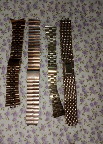 Erkek Vintage Altın Saat Kordonlarıdönem koleksiyonluk - Görsel 7