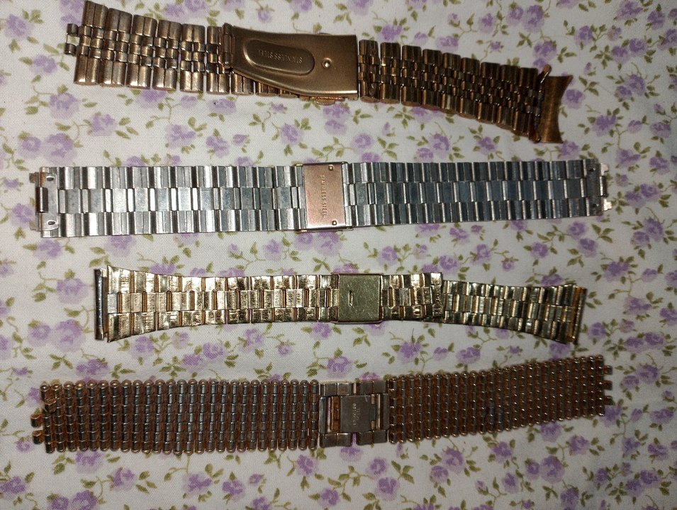 Erkek Vintage Altın Saat Kordonlarıdönem koleksiyonluk - Görsel 2