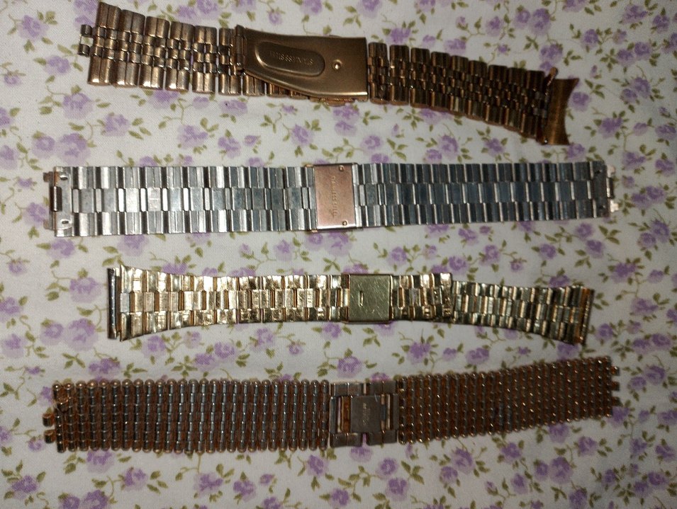 Erkek Vintage Altın Saat Kordonlarıdönem koleksiyonluk - Görsel 5