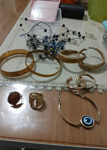 Kutusu ile beraber komple takı lotu 200 TL - Görsel 7