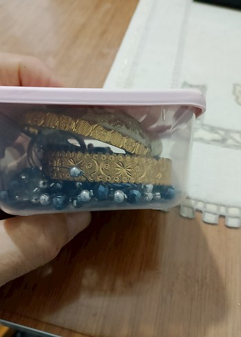 Kutusu ile beraber komple takı lotu 200 TL - Görsel 13