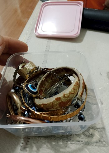 Kutusu ile beraber komple takı lotu 200 TL - Görsel 15