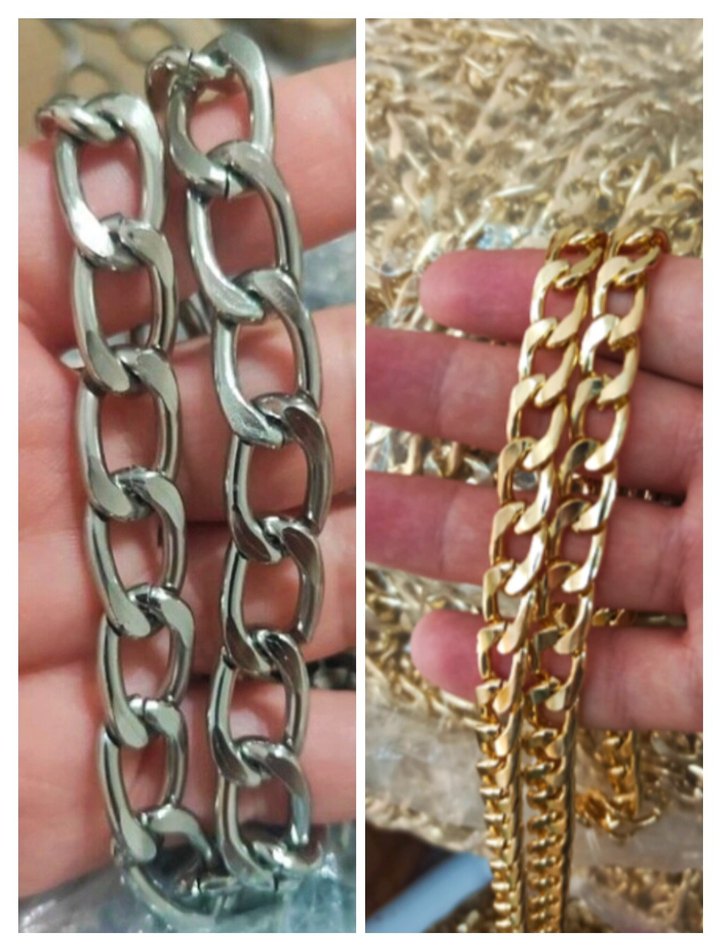 0 ürün çanta zinciri tasarım zinciri ad fiatı 1 m si - Görsel 5