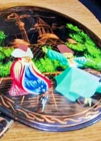 dekorluk el boyaması ince kalın işçilikli elde yapılma - Görsel 2