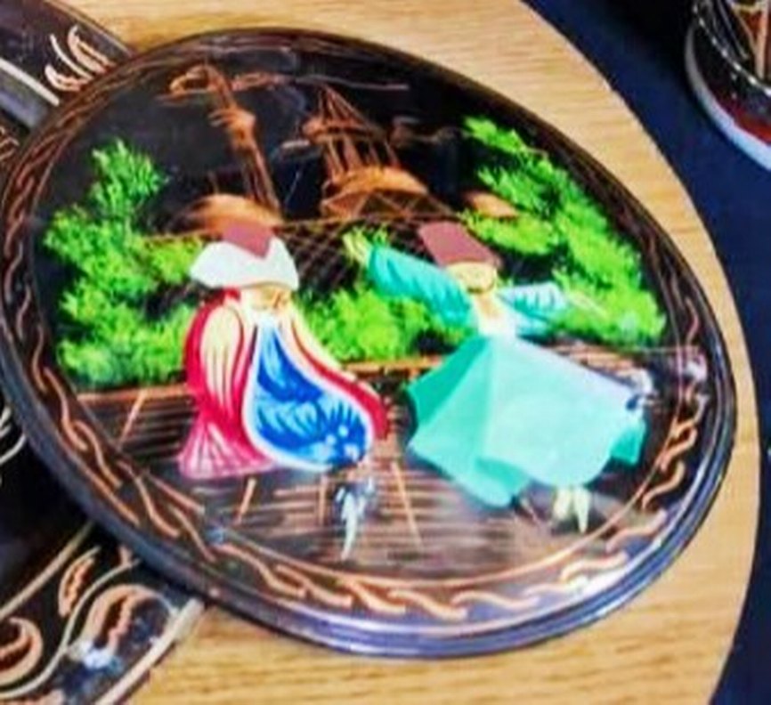 dekorluk el boyaması ince kalın işçilikli elde yapılma - Görsel 2