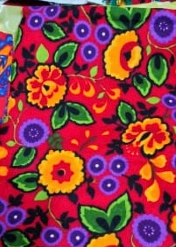 Eskiden kalma sandık malı perdesi pijama gecelik masa örtüsü - Görsel 4