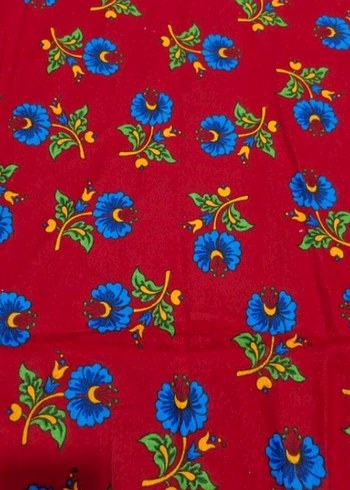 Eskiden kalma sandık malı perdesi pijama gecelik masa örtüsü - Görsel 5