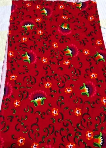 Eskiden kalma sandık malı perdesi pijama gecelik masa örtüsü - Görsel 6