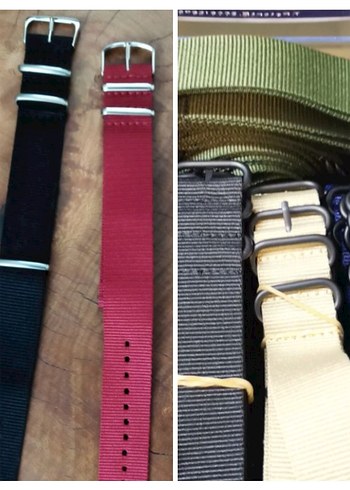 Bez nato saat kordonları 18/22 mm Ad fiatı 450 tl - Görsel 2