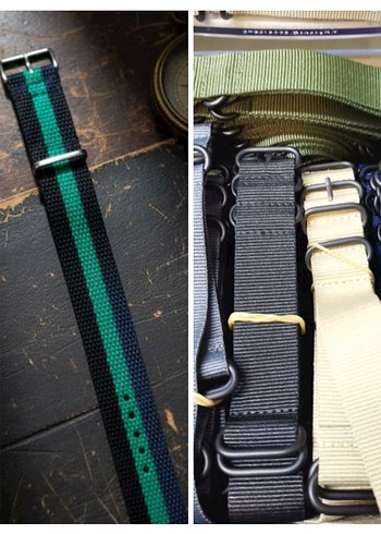 Bez nato saat kordonları 18/22 mm Ad fiatı 450 tl - Görsel 6