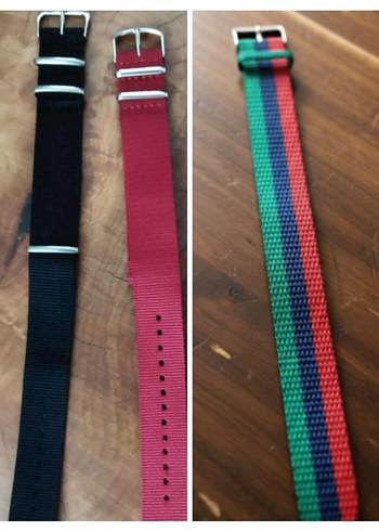 Bez nato saat kordonları 18/22 mm Ad fiatı 450 tl - Görsel 10